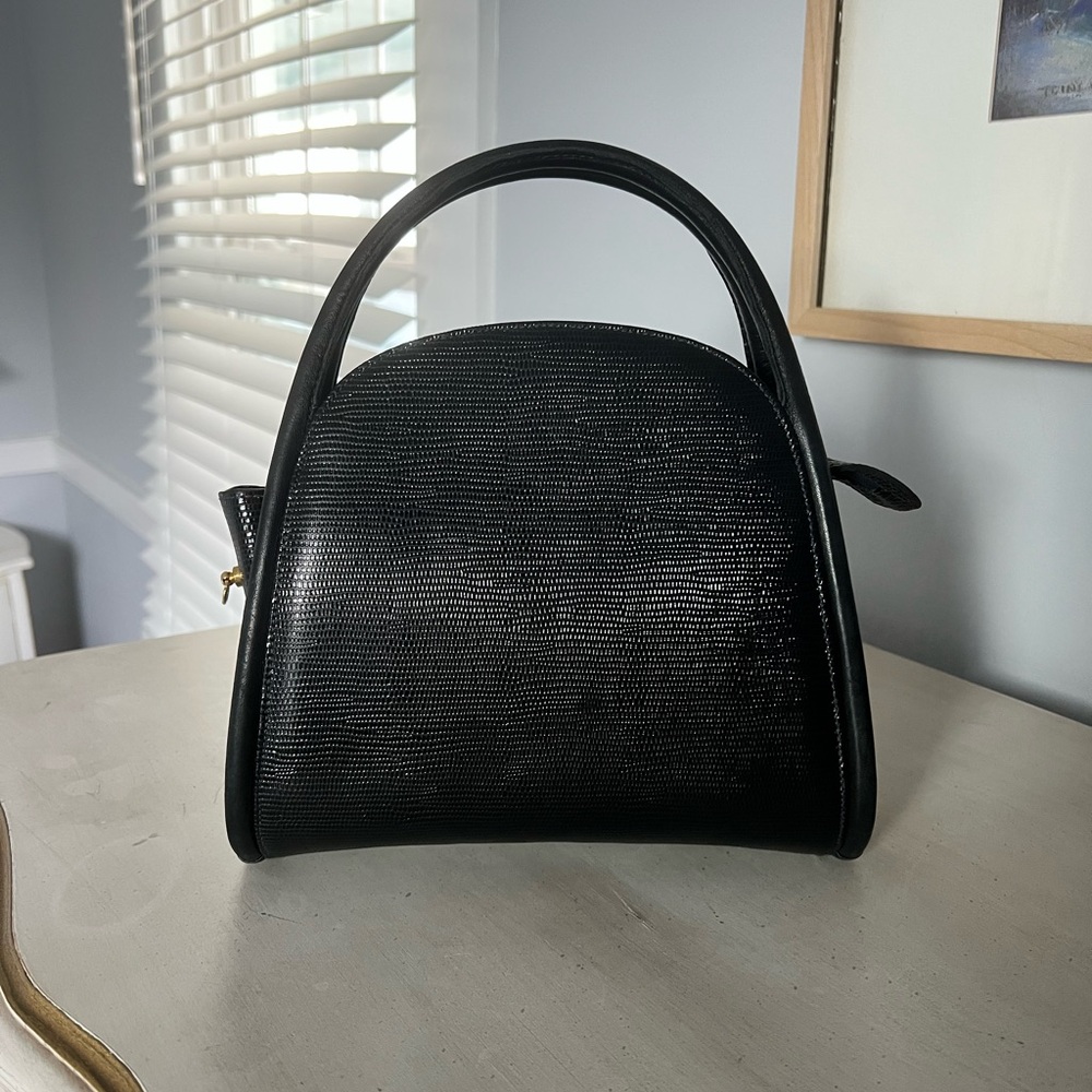 Vintage Designer Stuart Weitzman Black Handbag
